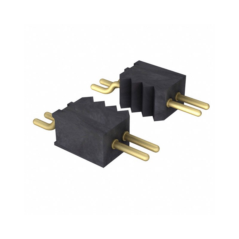 1 pcs : 860-10-008-40-001101 - CONN HEADER SMD R/A 8POS 1MM