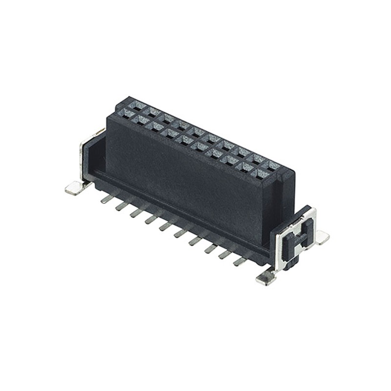 1 pcs : M55-6002042R - CONN RCPT 20POS 0.05 GOLD SMD