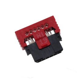 1 pcs : 394909-E - MIBR F 06POS RA P IDC22 POZ