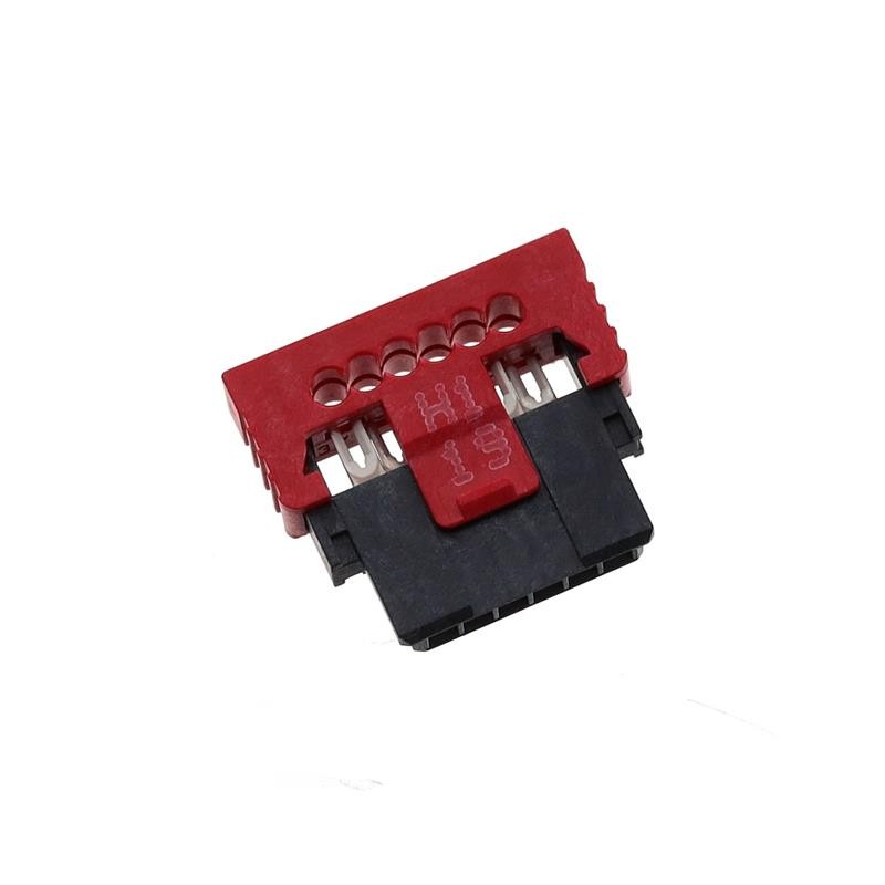 1 pcs : 394909-E - MIBR F 06POS RA P IDC22 POZ