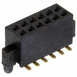 1 pcs : M50-4300645 - CONN RCPT 12POS 0.05 GOLD SMD