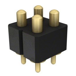 1 pcs : 823-22-004-10-002101 - CONN SPRING PISTON 4POS PCB