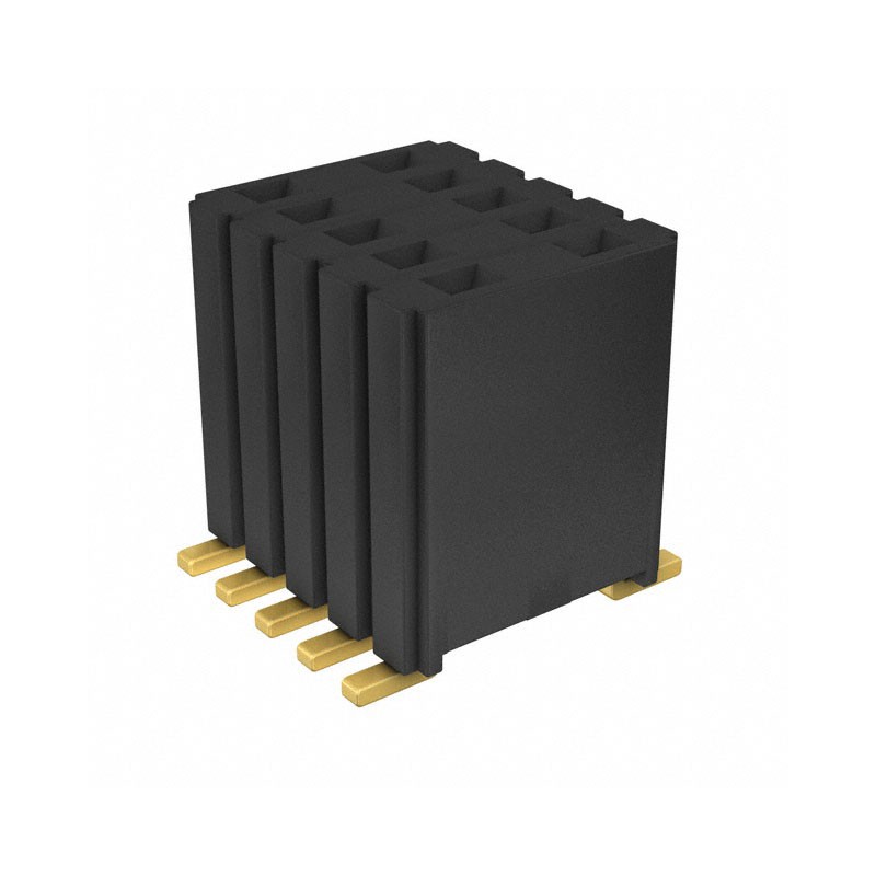 1 pcs : M52-5150545 - CONN RCPT 10POS 0.05 GOLD SMD