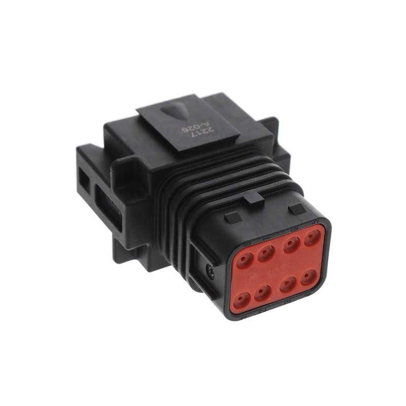 1 pcs : IT04-8PA-026 - CONN RCPT HSG 8POS