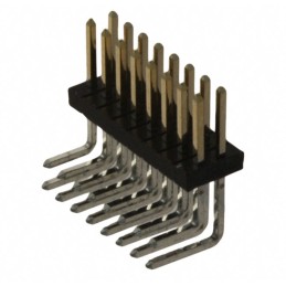 1 pcs : M50-3900842 - CONN HEADER R/A 16POS 1.27MM