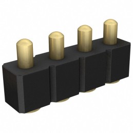1 pcs : 811-22-004-30-002101 - CONN SPRING PISTON 4POS SMD