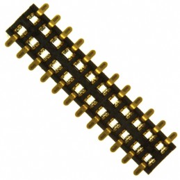 1 pcs : LPPB122NFSP-RC - CONN HDR 24POS 0.05 GOLD SMD