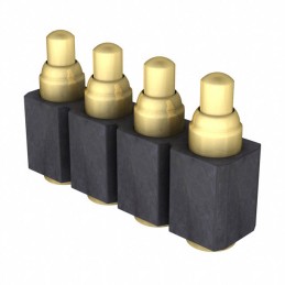 1 pcs : 821-S1-004-30-013101 - CONN SPRING PISTON 4POS SMD
