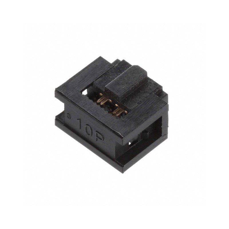 1 pcs : SFH41-PPPB-D05-ID-BK - CONN HEADER 10POS IDC GOLD