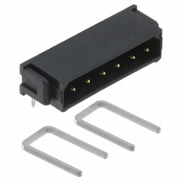 1 pcs : M80-8430642 - CONN HEADER R/A 6POS 2MM