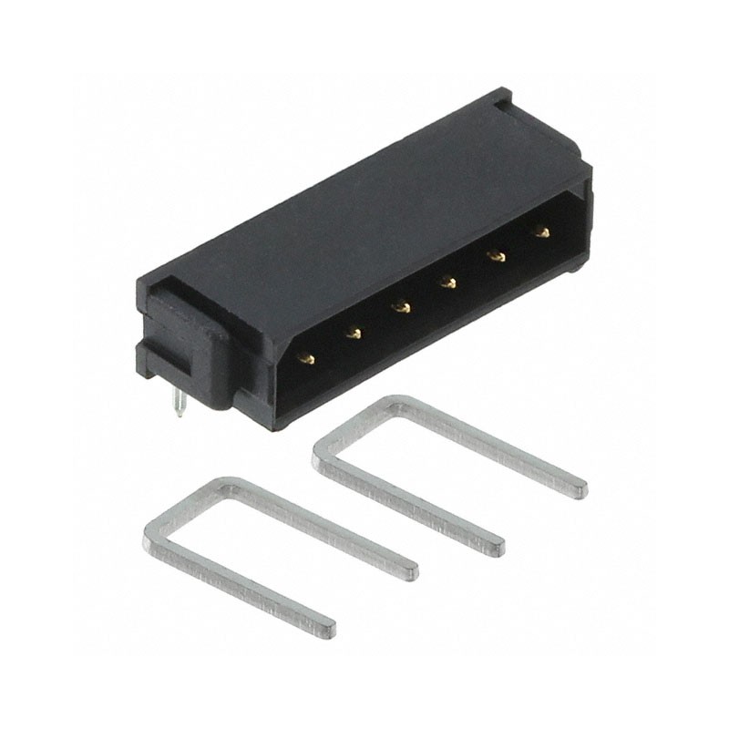 1 pcs : M80-8430642 - CONN HEADER R/A 6POS 2MM
