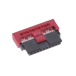 1 pcs : 464237-E - MIBR F 10POS RA P IDC22 POZ