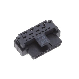 1 pcs : 464250-E - MIBR F 08POS VERT A IDC22 FRICT