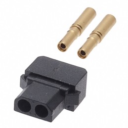 1 pcs : M80-7980205 - CONN RCPT 2P CRIMP 28-32AWG GOLD