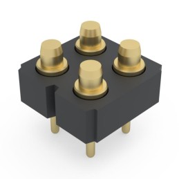 1 pcs : 823-22-004-10-040101 - SPRING-LOADED CONNECTOR WITH FLA