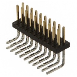 1 pcs : M50-3901042 - CONN HEADER R/A 20POS 1.27MM