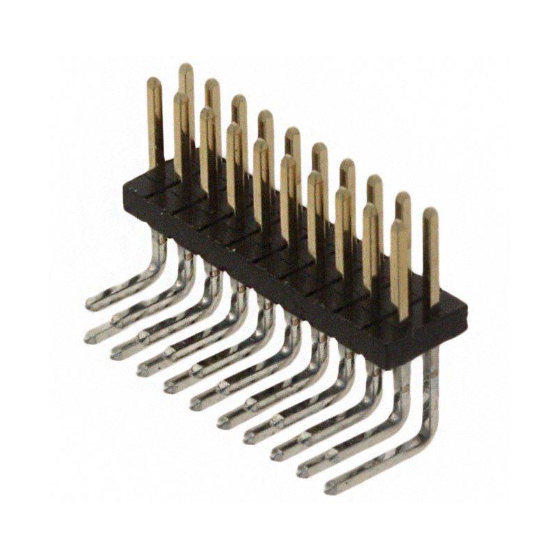 1 pcs : M50-3901042 - CONN HEADER R/A 20POS 1.27MM