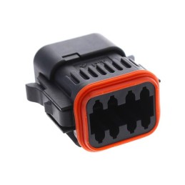 1 pcs : IT06-8SA-024-N - CONN PLUG HSG 8POS