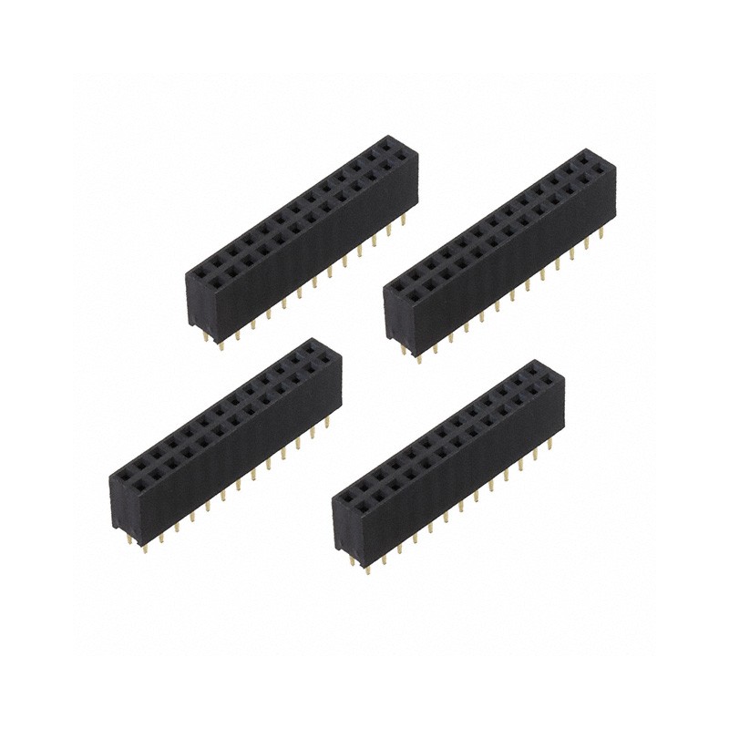 1 pcs : 920-0134-01 - CONN HDR 26POS 0.1 GOLD PCB 4PC