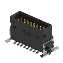 1 pcs : 254536-E - 16-PIN, VERTICAL, SMT