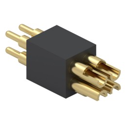 1 pcs : 855-22-004-10-003101 - CONN SPRING PISTON 4POS SLD PCB