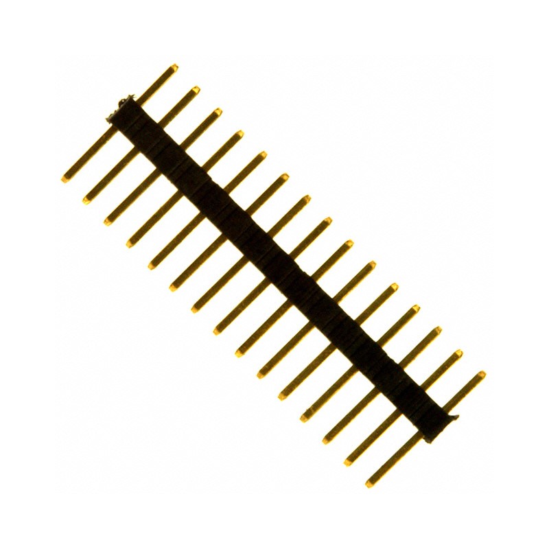 1 pcs : SMH100-LPSE-S15-ST-BK - CONN HEADER VERT 15POS 1MM