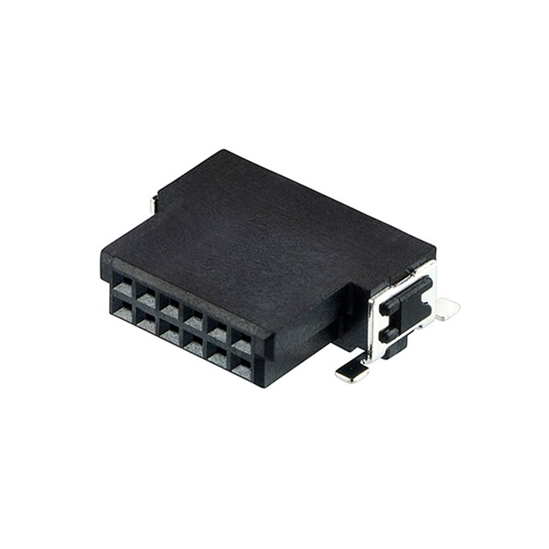 1 pcs : M55-6101242R - CONN RCPT 12P 0.05 GOLD SMD R/A