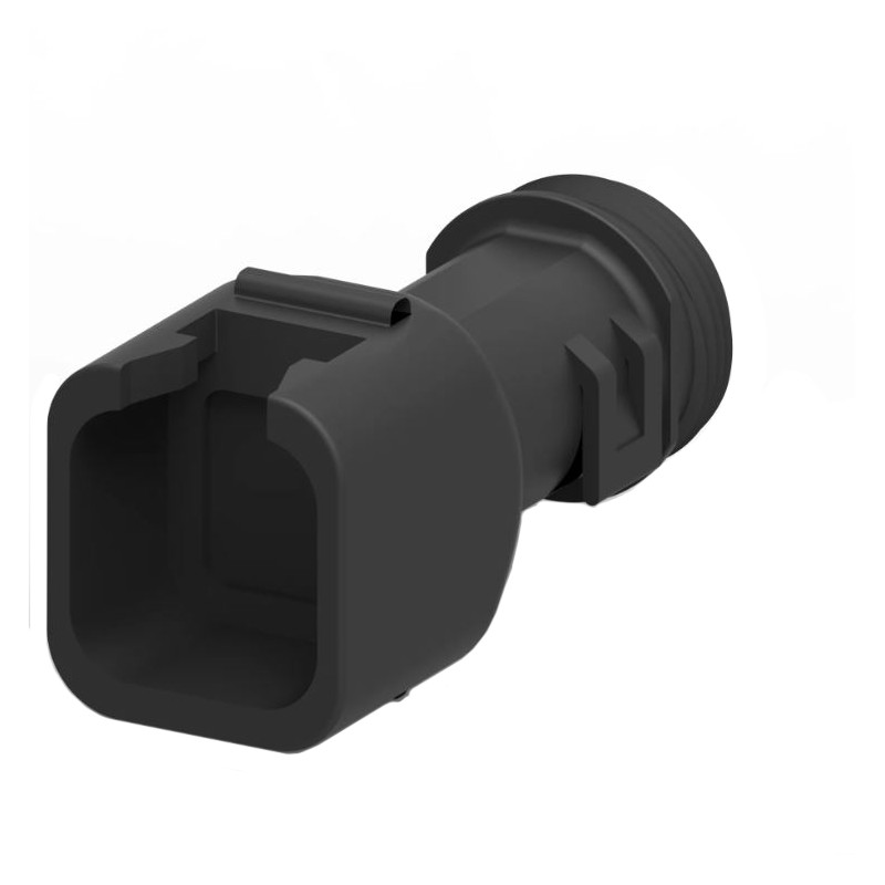 1 pcs : 1011-239-0605 - BKSHL, 6P, BLK, PLG, ST, NW8.5/1