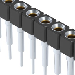 1 pcs : 316-93-114-41-003000 - CONN SOCKET 14POS 0.1 GOLD PCB