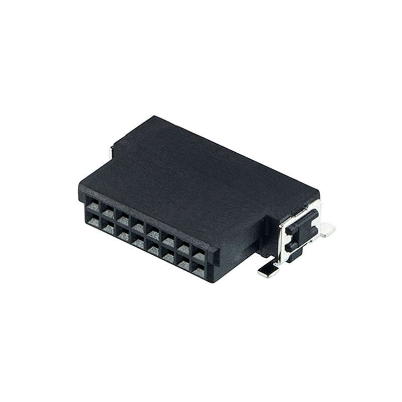 1 pcs : M55-6101642R - CONN RCPT 16P 0.05 GOLD SMD R/A