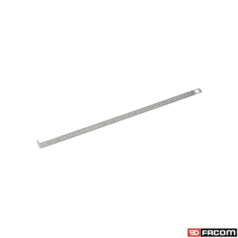 1 pcs - Facom 200mm Stainless Steel Metric Ruler