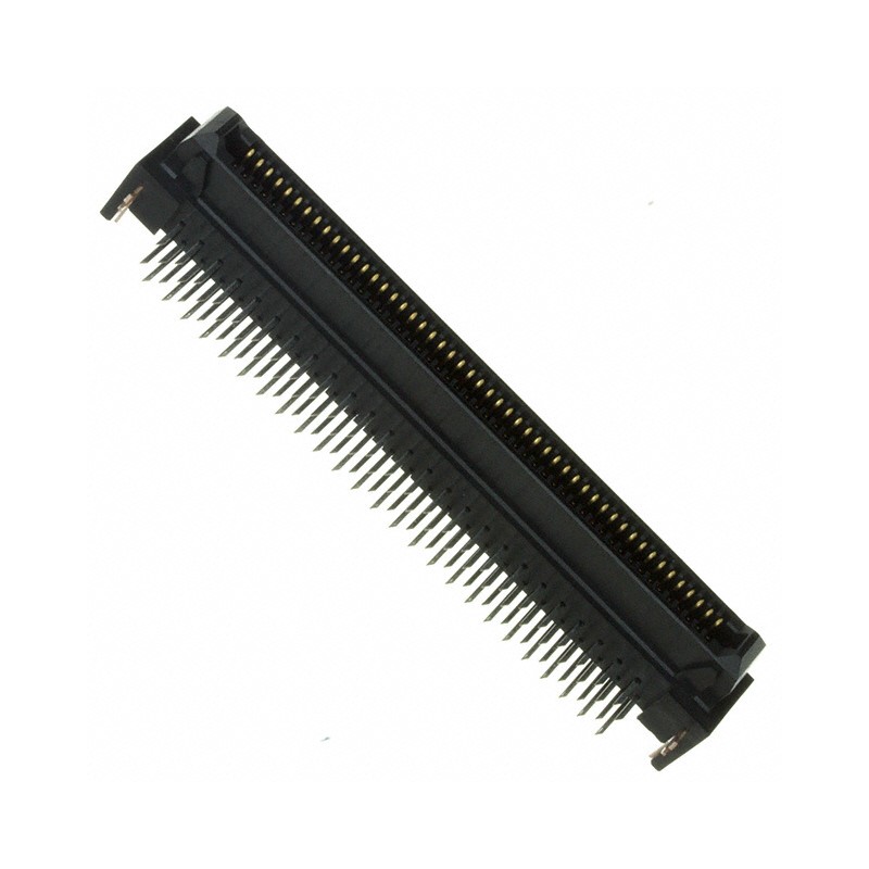 1 pcs : TX24-100R-LT-H1E - CONN RCPT 100POS R/A GOLD