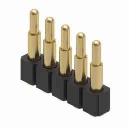 1 pcs : 837-22-005-30-001101 - CONN SPRING PISTON 5POS SMD