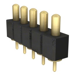 1 pcs : 821-22-005-10-004101 - CONN SPRING PISTON 5POS PCB