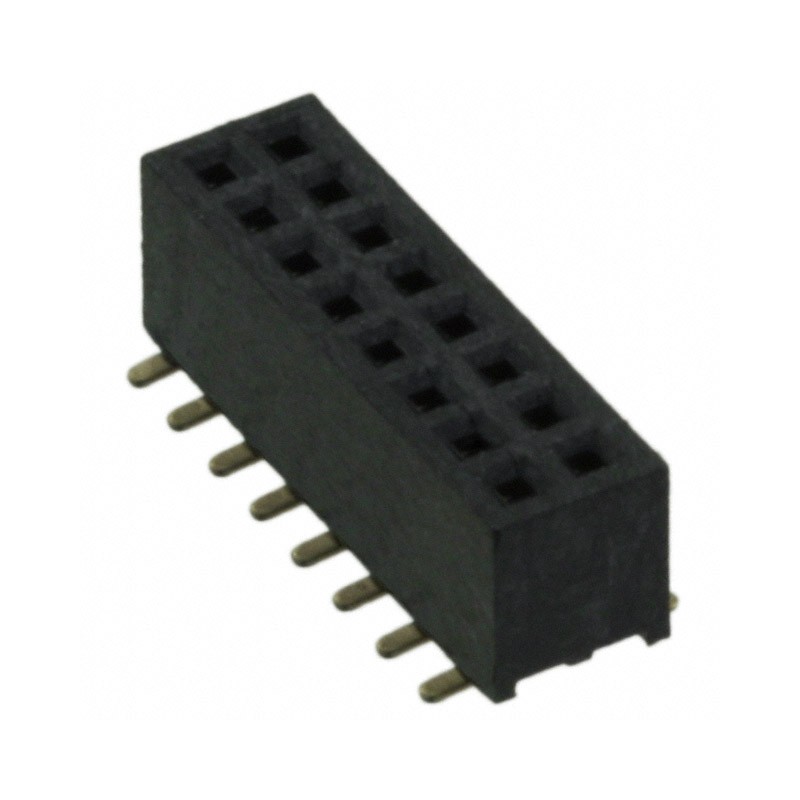 1 pcs : M50-3120845 - CONN RCPT 16POS 0.05 GOLD SMD