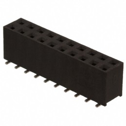 1 pcs : M20-7871042 - CONN RCPT 20POS 0.1 GOLD SMD