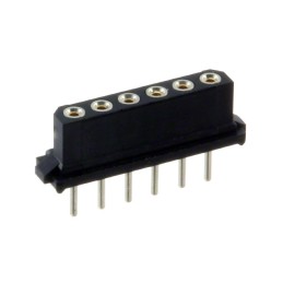 1 pcs : M80-8400642 - CONN RCPT 6POS 0.079 GOLD PCB