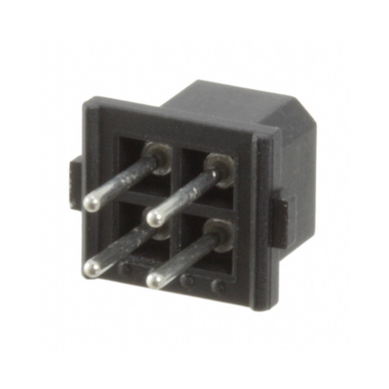 1 pcs : M80-8500442 - CONN RCPT 4POS 0.079 GOLD PCB