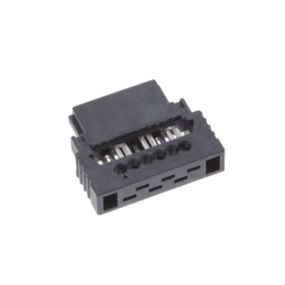 1 pcs : 224395-E - 6-PIN, FEMALE,IDC2426FRICTIONR/A