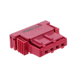 1 pcs : 384456-E - 4-PIN, VERTICAL, CRIMP