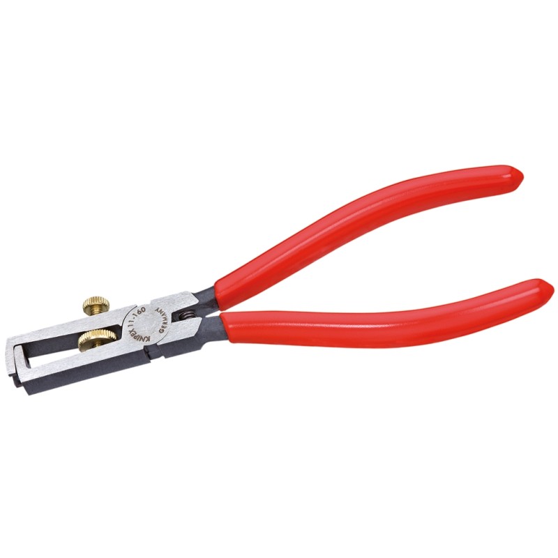 1 pcs - Knipex 11 01 160 Series Wire Stripper, 0.1 mm² Min, 10 mm² Max, 160 mm Overall