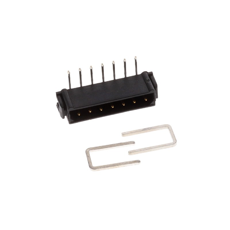 1 pcs : M80-8430742 - CONN HEADER R/A 7POS 2MM