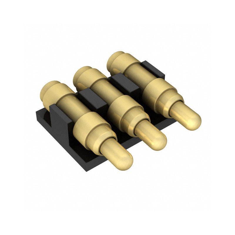 1 pcs : 8PM-11-0003-02-260 - CONN SPRING PISTON 3POS R/A SMD