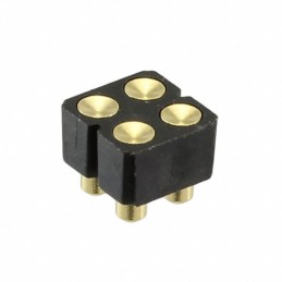 1 pcs : 419-10-204-30-007000 - CONN SPRING TARGET 4POS SMD