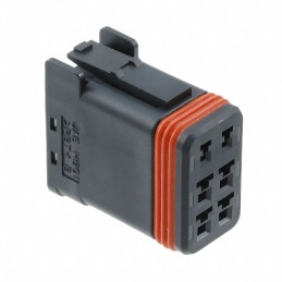 1 pcs : HB01S006SZ1 - CONN HSG 6POS 4.40MM INDUSTRIAL