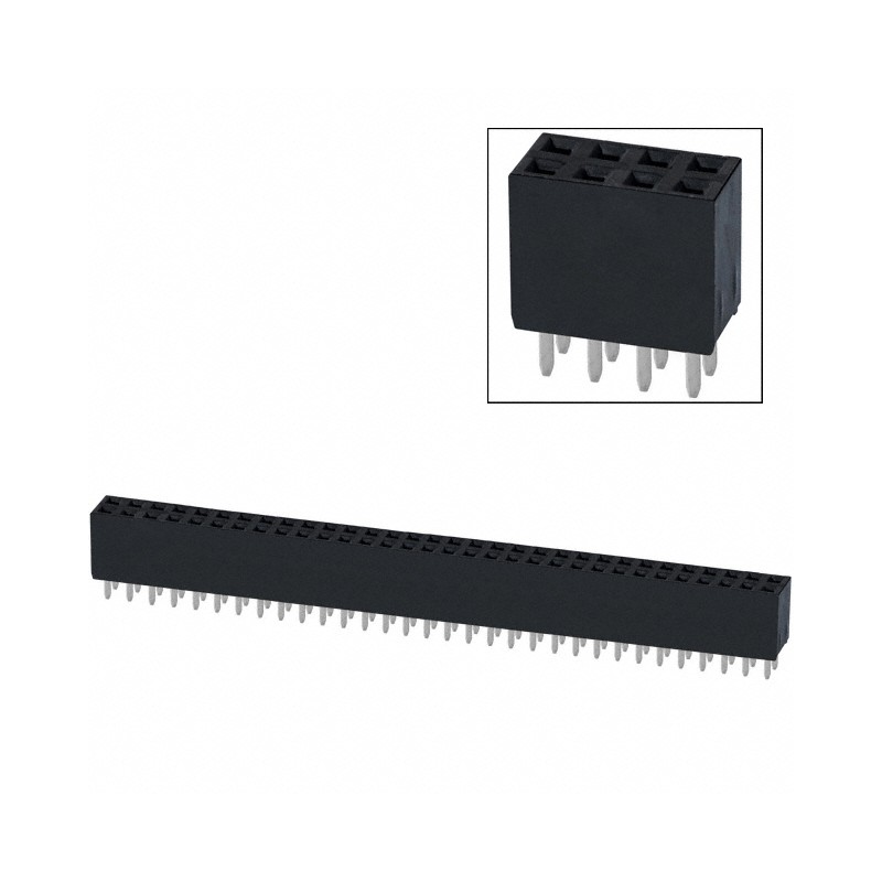 1 pcs : PPTC322LFBN-RC - CONN HDR 64POS 0.1 TIN PCB