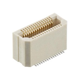 1 pcs : M58-2500342R - CONN FMALE 0.5MM SMD VERT 30POS