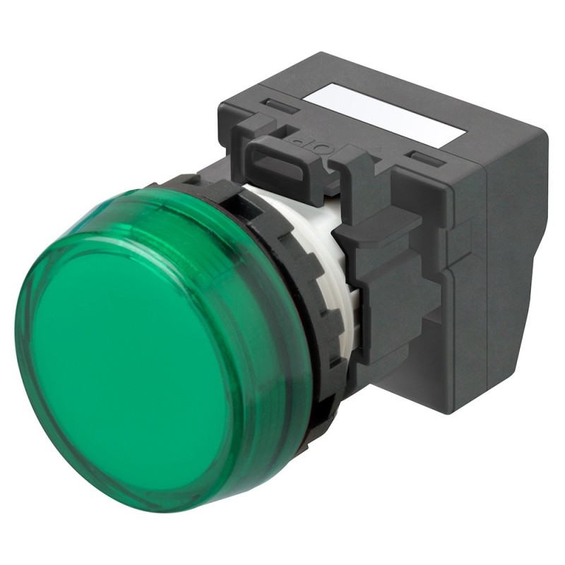 1 pcs - Omron M22N Series Green Indicator, 24V, IP66