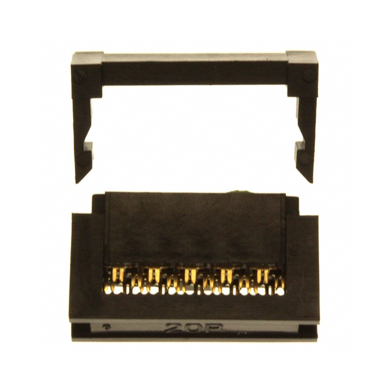 1 pcs : SFH413-PPPB-D10-ID-BK - CONN HEADER 20POS IDC GOLD
