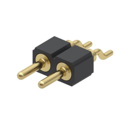 1 pcs : 830-10-002-40-028000 - CONN HEADER SMD R/A 2POS 2.54MM